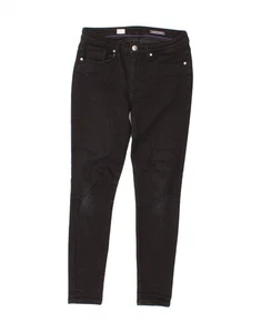 TOMMY HILFIGER Womens Como Jegging Jeans W26 L30 Black Cotton CH26 - Picture 1 of 3