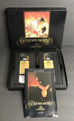 Gone with the Wind 2 VHS Tapes 50th Anniversary Edition Boxed Set - Image 1 of 4