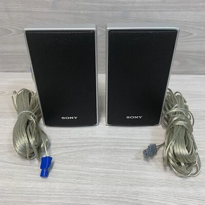 Altavoces de sonido envolvente de cine en casa Sony SS-TS71 L y R con cables funcionan Foto 1 de 4