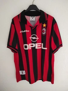 AC MILAN 1997-1998 Opel camiseta shirt trikot maillot maglia L - Picture 1 of 6