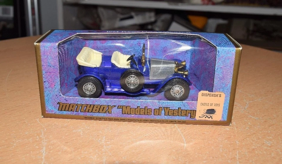 Vintage Matchbox Models Of Yesteryear Y-2 1914 Prince Henry Vauxhall NEW IN BOX - Image 1 of 1