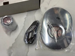 MASCHERA PER INCASSO DOCCIA HANSGROHE FOCUS WAP Art 31745000 FINITURA CROMO - Foto 1 di 4
