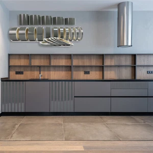 Klebeleisten Möbelkanten Konturen Dekor Küche Bad Home 30mm Anthrazit Glanz - Bild 1 von 11