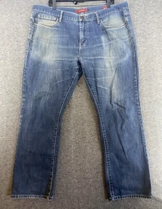 Pantalones de mezclilla Guess Del Mar ajustados calce recto para hombre 40x30 (medidas 40x28) azul - Imagen 1 de 17