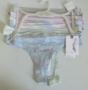 Jessica Simpson 5 Pair Pack Women's Ultra Flirty Thong Fit Underwear Size S - Picture 1 of 2