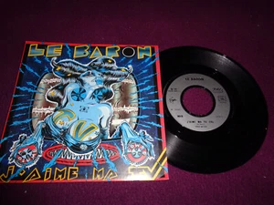 SP LE BARON / J'AIME MA TV / VIRGIN 90318 SYNTH POP ELECTRO - Picture 1 of 1