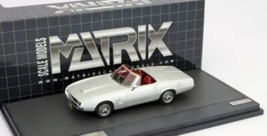 Fiat Ghia 450 Ss Cabriolet Convertible 1966 Matrix 10701-031 1/43 408 Pcs Resine - Picture 1 of 2