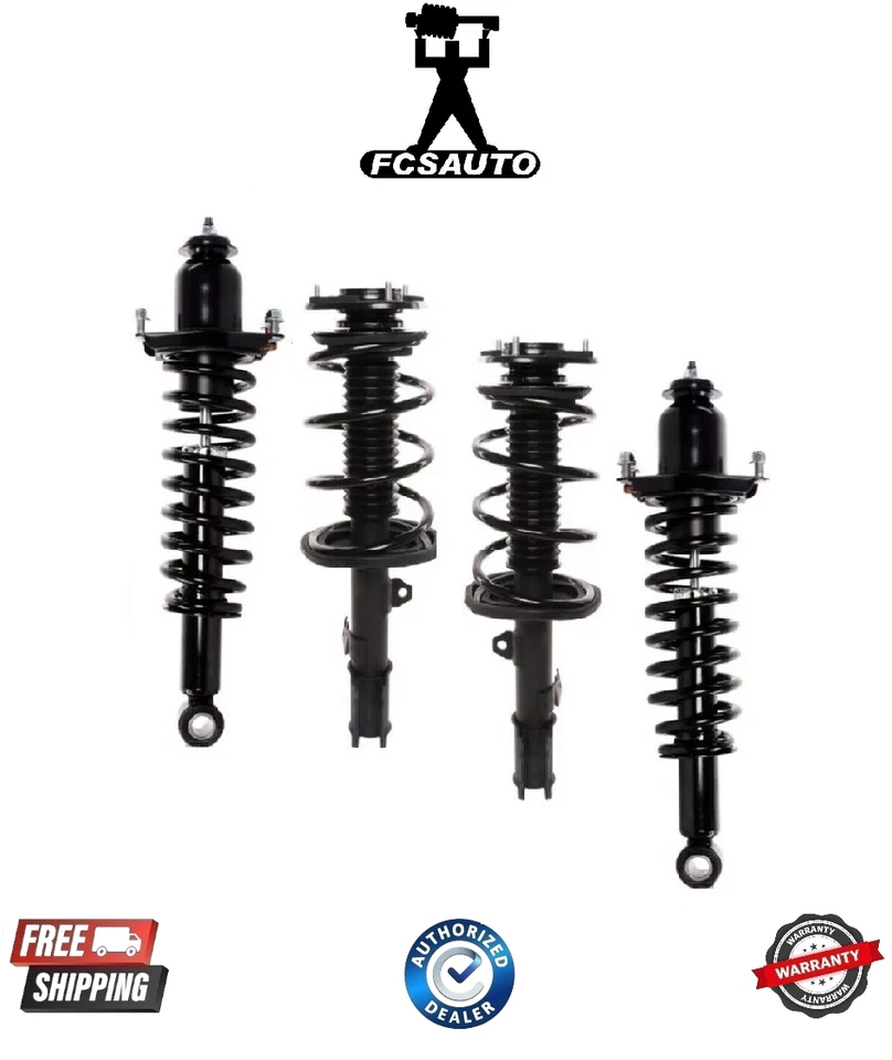 Puntales delanteros y traseros FCS completos para Toyota Corolla 2003-2008 1,8 L Foto 1 de 1