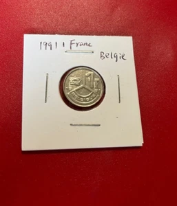 1997 1 FRANC BELGIE COIN - NICE WORLD COIN !!! - Picture 1 of 2