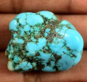 Arizona Blau Türkis 56,60 Ct Natürlicher Dornröschen Edelstein Mineral Grob - Bild 1 von 8