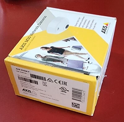 Axis M3048-P 12MP 360° Panoramic Network Mini Dome Camera - Image 1 of 2