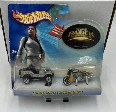 1:64 HOT WHEELS LARA CROFT TOMB RAIDERS THE CRADLE OF LIFE - Image 1 of 4