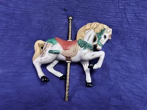 Vintage Carousel Horse With Pole No Base - Bild 1 von 3