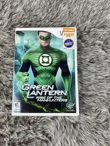 Green Lantern: Rise of the Manhunters - Nintendo Wii Video Game - Picture 1 of 5