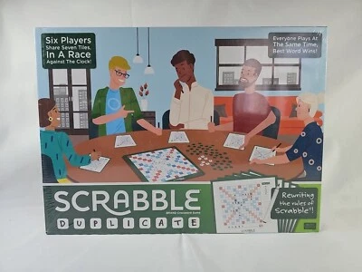 Scrabble Duplicate Brand Board game by Mattel Games New & Sealed  - Image 1 of 2