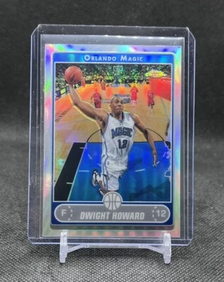Dwight Howard #10 Refractor 2006-07 Topps Chrome Orlando Magic - Image 1 of 2