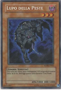 YU GI OH LUPO DELLA PESTE • FOTB • SEGRETA - Picture 1 of 1