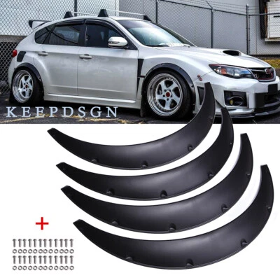 Fender Flares For Subaru Impreza WRX STi Extra Wide Mudguard Wheel Arch Body Kit - Image 1 of 4