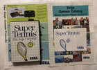 Super Tennis the sega Cartridge Master System