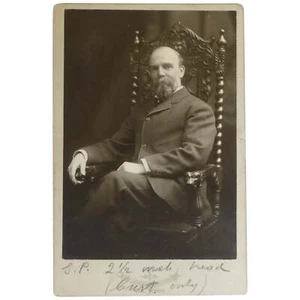 Sol Young / George Gunton Cabinet Card Photograph 1910 - Picture 1 of 2