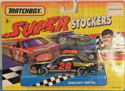 1992 Matchbox #28 Davey Allison 1:43 '92 Daytona 500 winner Super Stockers - Image 1 of 2