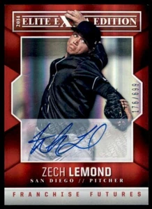 Autógrafo Panini Elite 2014 edición extra #77 Zech Lemond novato/699 - Imagen 1 de 4