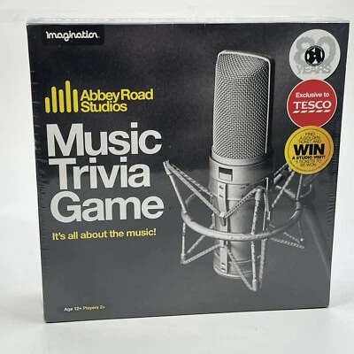 Music Trivia Game - Abbey Road Studios Family Game Quiz Question Fun Beatles New - Image 1 of 4