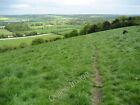 Photo 12x8 South Downs Way descending into the Meon Valley Exton/SU6121 D c2010