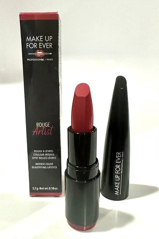 MAKE UP FOR EVER ROUGE ARTIST INTENSE COLOR BEAUTIFYING LIPSTICK 406 CHERRY MUSE - Image 1 of 1