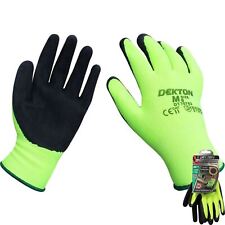 Dekton Premium Latex Coated Ultimate Comfort Gloves High Grip 1pc 6pc Or 12pc