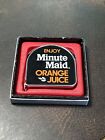 Vintage Lufkin Advertising Tape Measure Minute Maid Orange Juice