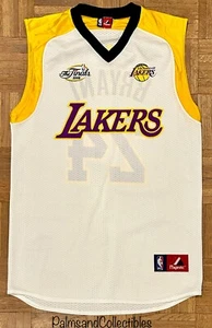KOBE BRYANT Majestic LA Lakers 2008 NBA Finals Jersey Size XL NWOT - Picture 1 of 5