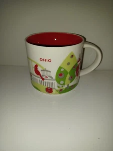 Starbucks Ohio You Are Here Collection Kaffee Tee Becher Tasse 2015 YAH 14 Oz - Bild 1 von 6