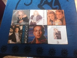 Joblot Kylie Minogue Jason Donovan 6 7"Vinyl Singles I should be so lucky .... - Picture 1 of 15