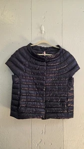 Cotes of London St Barts Vest Zip Down Vest Lightweight Navy Blue 2XL NWT $238 - Picture 1 of 16