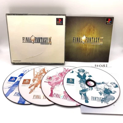 Final Fantasy IX 9 Japanese VERSION Sony PlayStation PS1 Game Soft Japan tt081 - Image 1 of 4