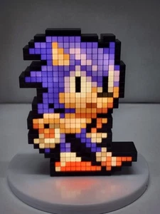 Figura iluminada Sonic The Hedgehog Pixel Pals 040 PDP 878-038 Sega - Imagen 1 de 4