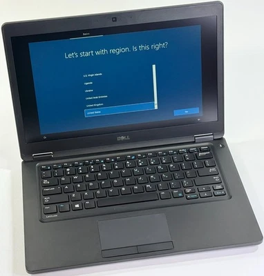 Dell Latitude 5480, Intel Core i7-7600U @ 2.80GHz 16GB RAM, 256GB SATA + 65W. AC - Image 1 of 4