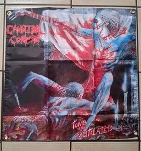 Cannibal Corpse Tomb Of The Mutilated 2ft X 2ft Banner - Picture 1 of 1