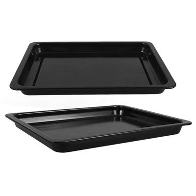  2 Pcs Emaille Backform Ofenbleche Für Backofen Kuchen -Backblech - Bild 1 von 4