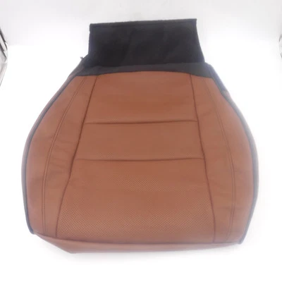 Cubierta de asiento delantera derecha de cuero marrón OEM Mopar Grand Cherokee 2011-2022 Foto 1 de 4