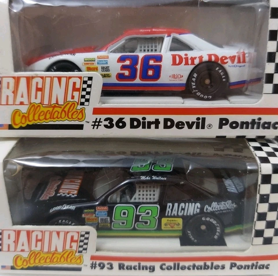 Kenny & Mike Wallace #36 Dirt Devil & #93 Racing Collectables 1991 Revell 1/64  Foto 1 de 4