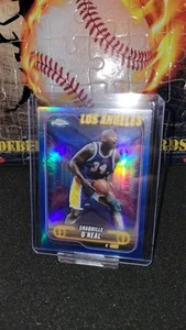 2024-25 Topps Chrome Basketball Shaquille O'Neal Blue Refractor #/150 Lakers - Picture 1 of 2