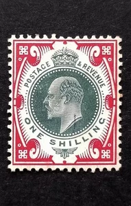 King Edward Vll GB 1/ SG.257 Mint HVF Well Centred Good Perforation VF - Bild 1 von 3
