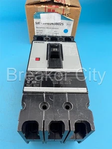 Siemens HHED62B025 25 Amp 2 Pole Circuit Breaker 600VAC 2P 25A — NEW - Picture 1 of 9