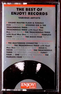 Various – The Best Of Enjoy! Records CASSETTE RAP HIP HOP 1989 SEALED OOP - Picture 1 of 3