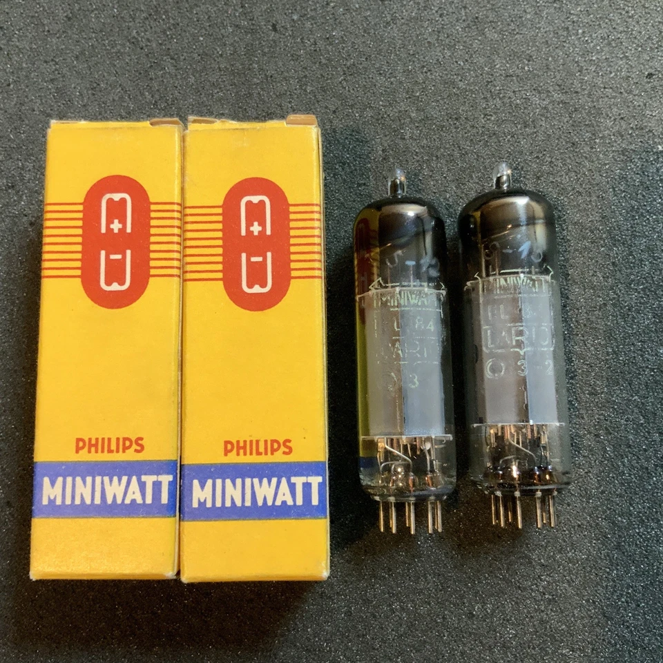 罕见马自达 Dario EL84 6BQ5 管 D-Getter 匹配 N709 E84L CV2975 很好! — 第 1/4 张图片