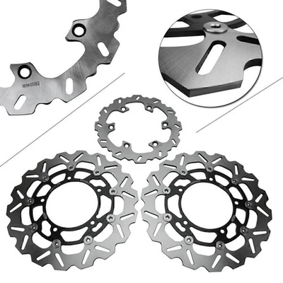 Front &Rear Brake Disc Rotor Fit Suzuki B-King 1300 2008-2010/GSXR1300 Hayabusa Foto 1 de 4