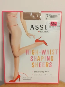 New ASSETS BY SPANX HIGH WAIST SHAPING SHEERS Size 5 NUDE Large - Picture 1 of 3