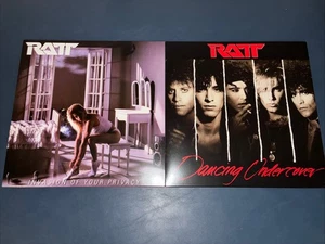 Ratt THE ATLANTIC YEARS 1984-1991 Atlantic 2 LP Lot -Invasion/Dancing Undercover - Picture 1 of 4